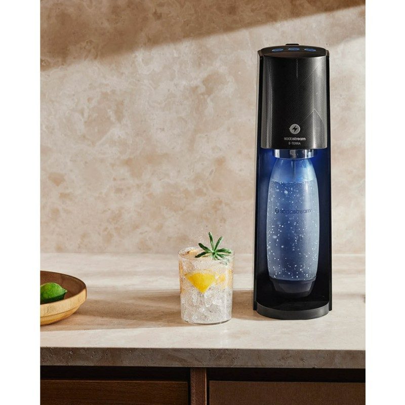 SODA STREAM 42005029 SM E-TERRA CQC elektromos szódagép, fekete – 4. kép