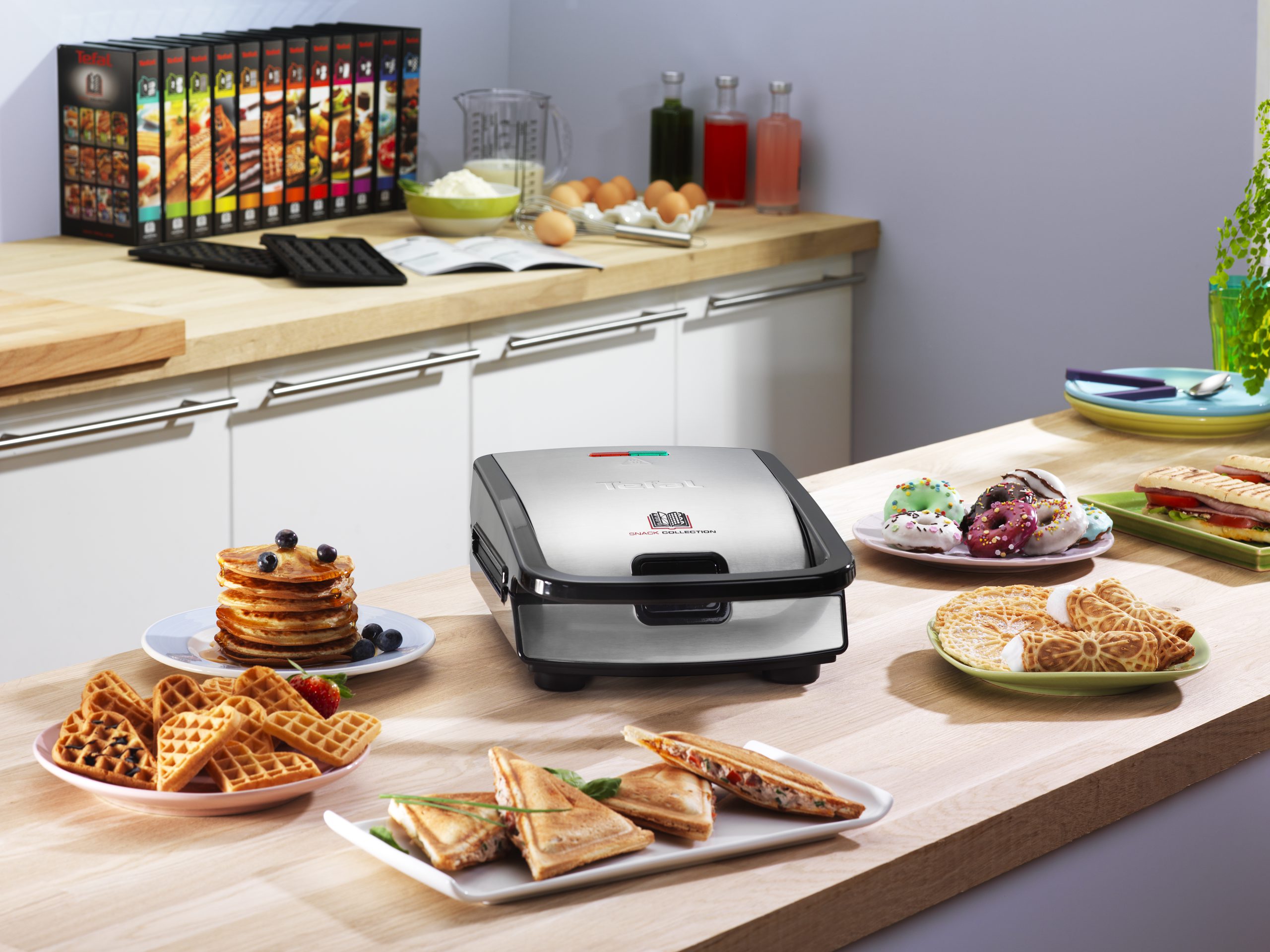 TEFAL SW854D16 Snack Collection multifunkciós szendvics- és gofrisütő – 11. kép