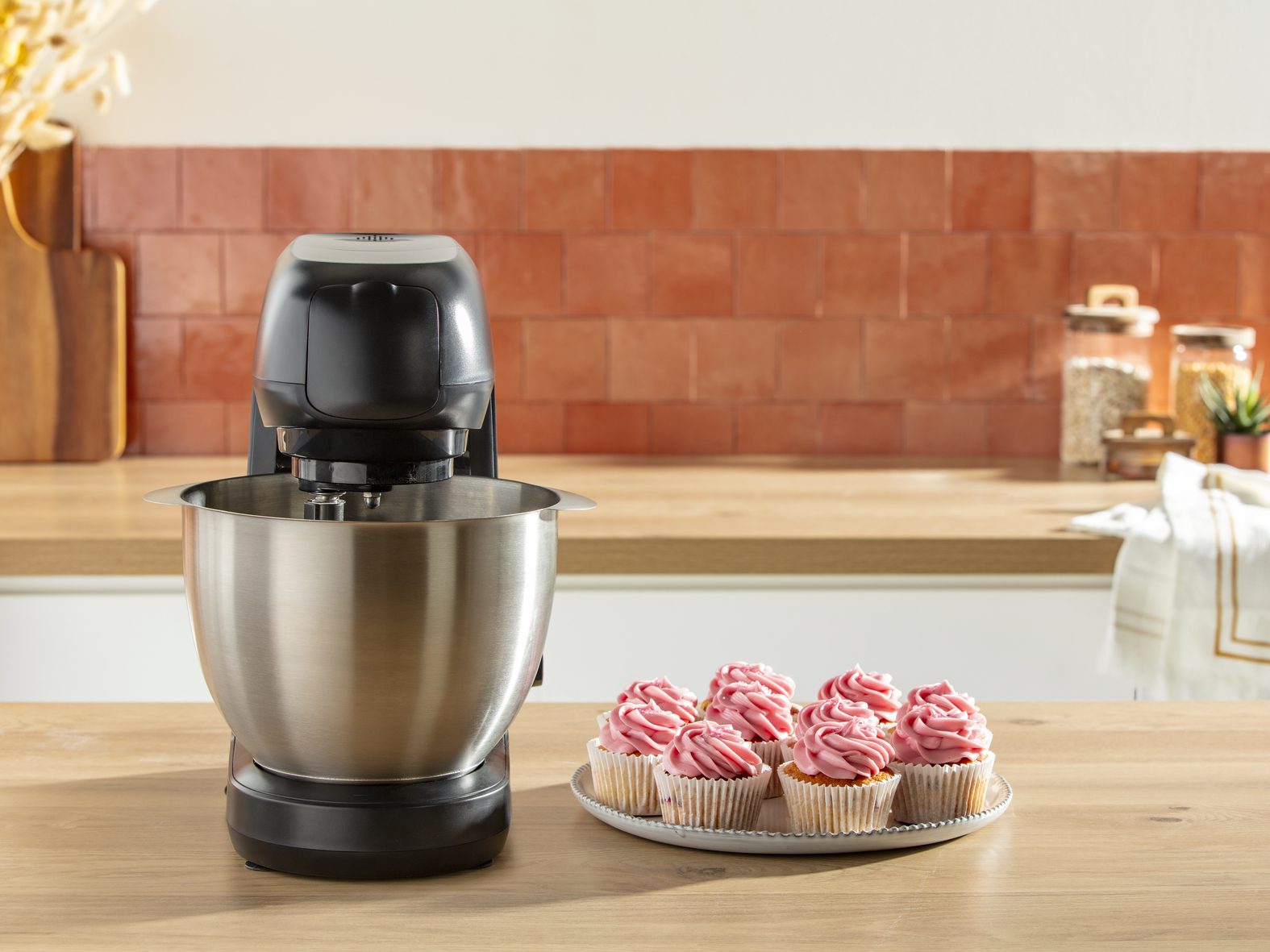 TEFAL QB525838 Bake Partner fekete konyhai robotgép 1100 W teljesítménnyel – 7. kép