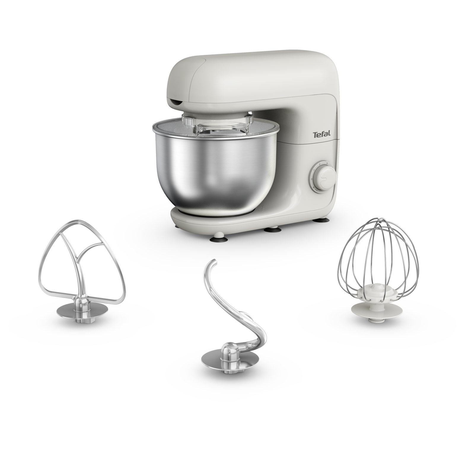 TEFAL QB160138 Bake Essential fehér konyhai robotgép 4,8 literes tállal – 2. kép