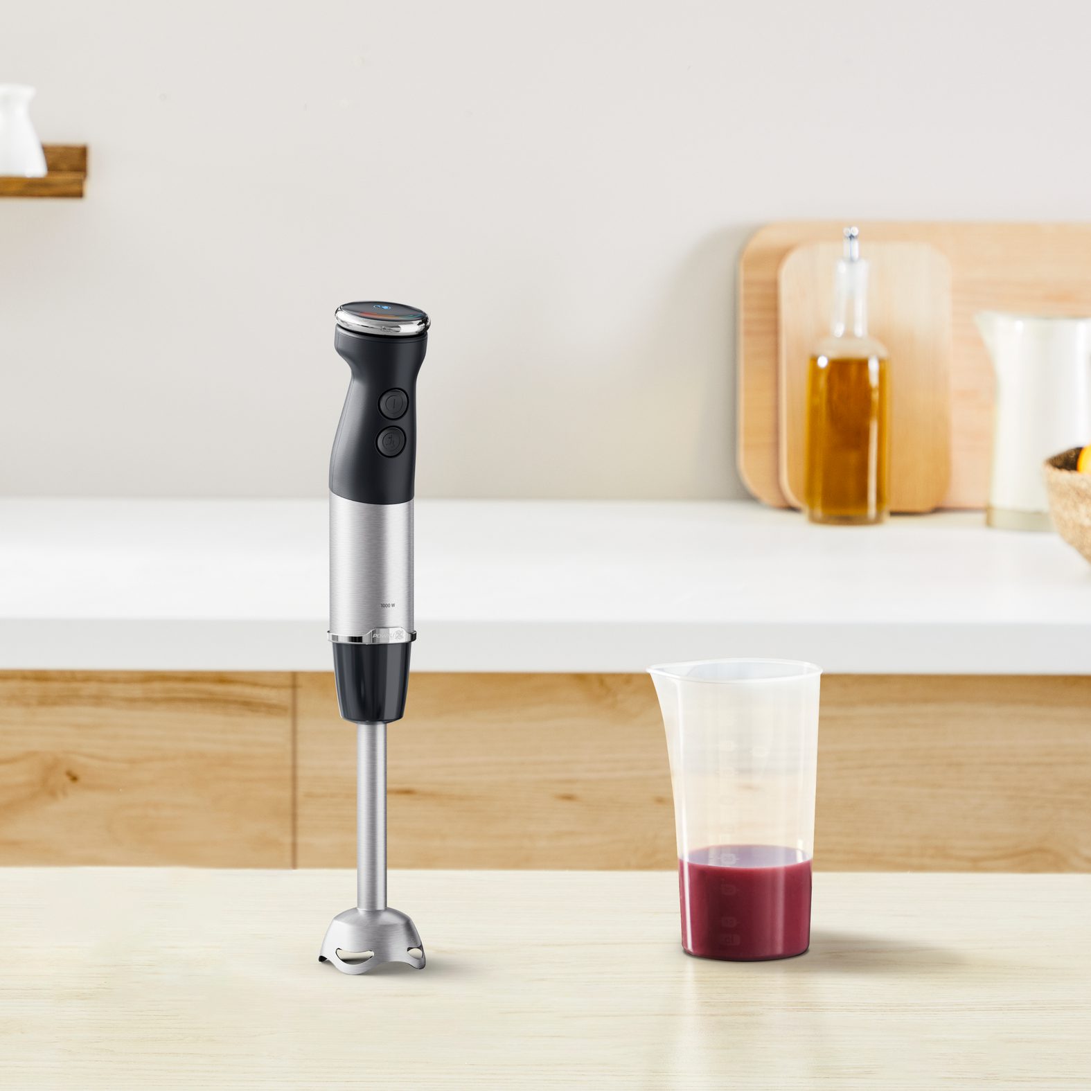 TEFAL HB671830 Quickchef+ 1000 W-os rúdmixer mérőedénnyel – 2. kép