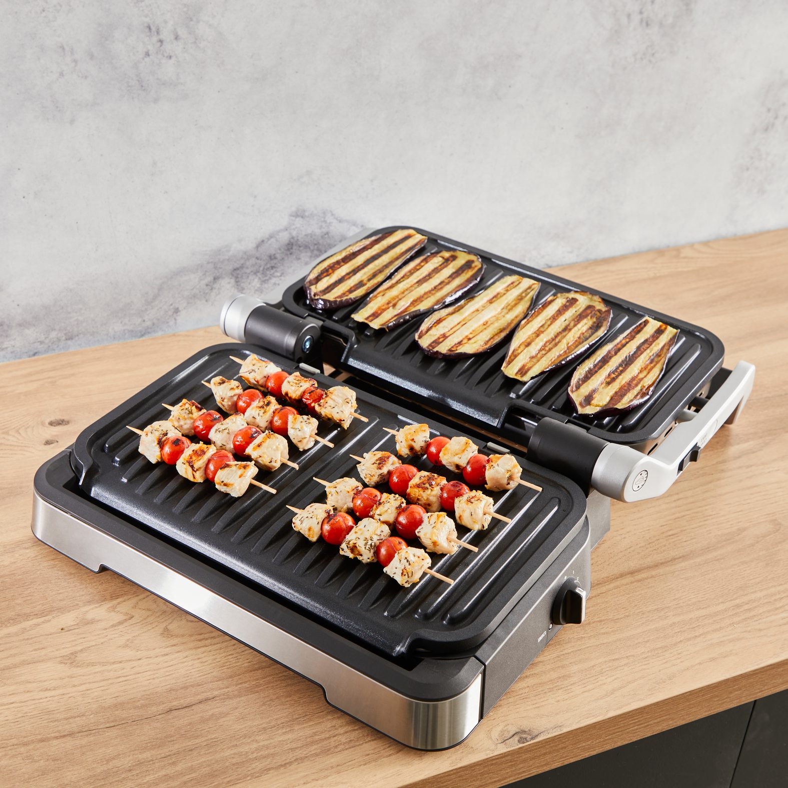 TEFAL GC784D30 OptiGrill XL intelligens 4 az 1-ben grillsütő – 3. kép