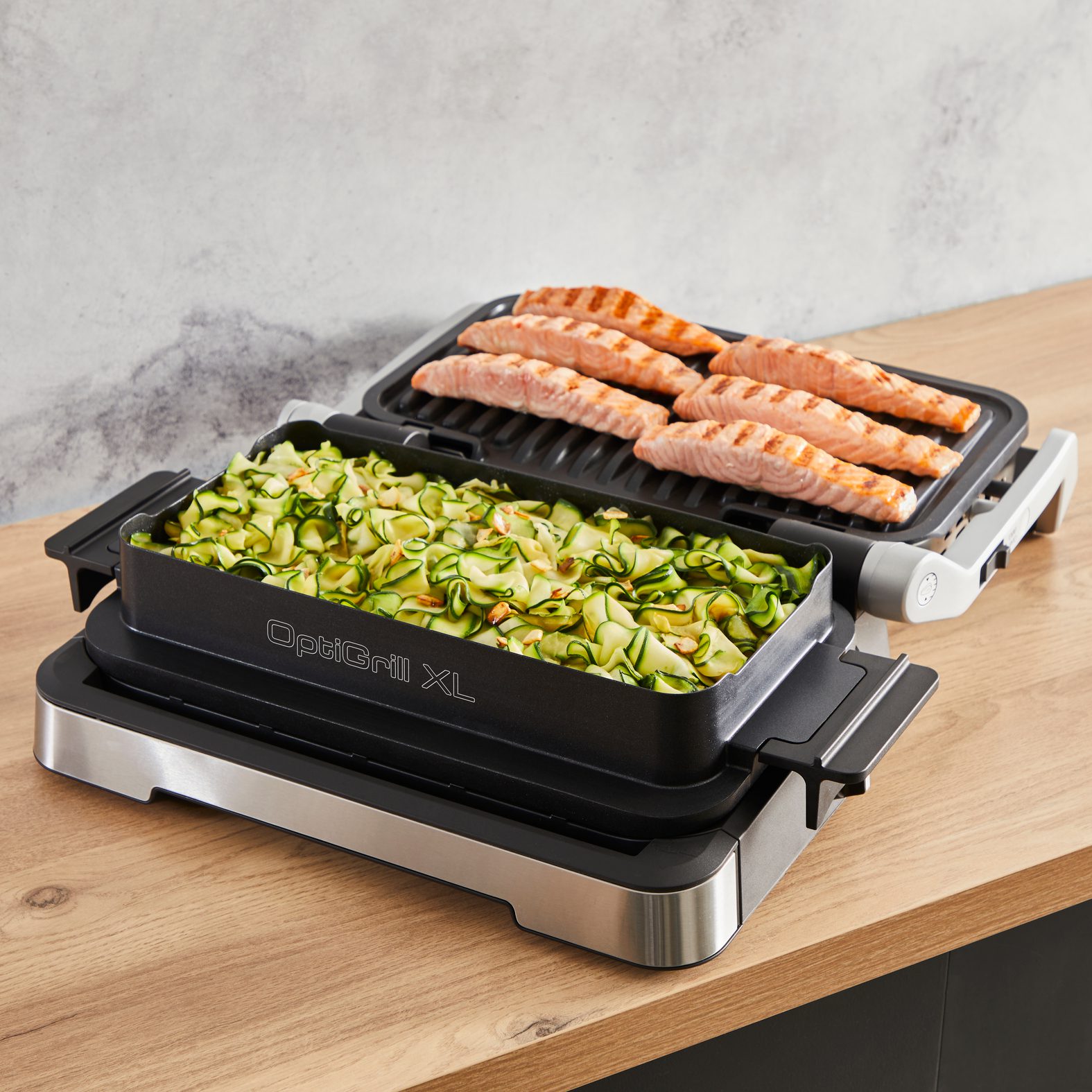 TEFAL GC784D30 OptiGrill XL intelligens 4 az 1-ben grillsütő – 4. kép
