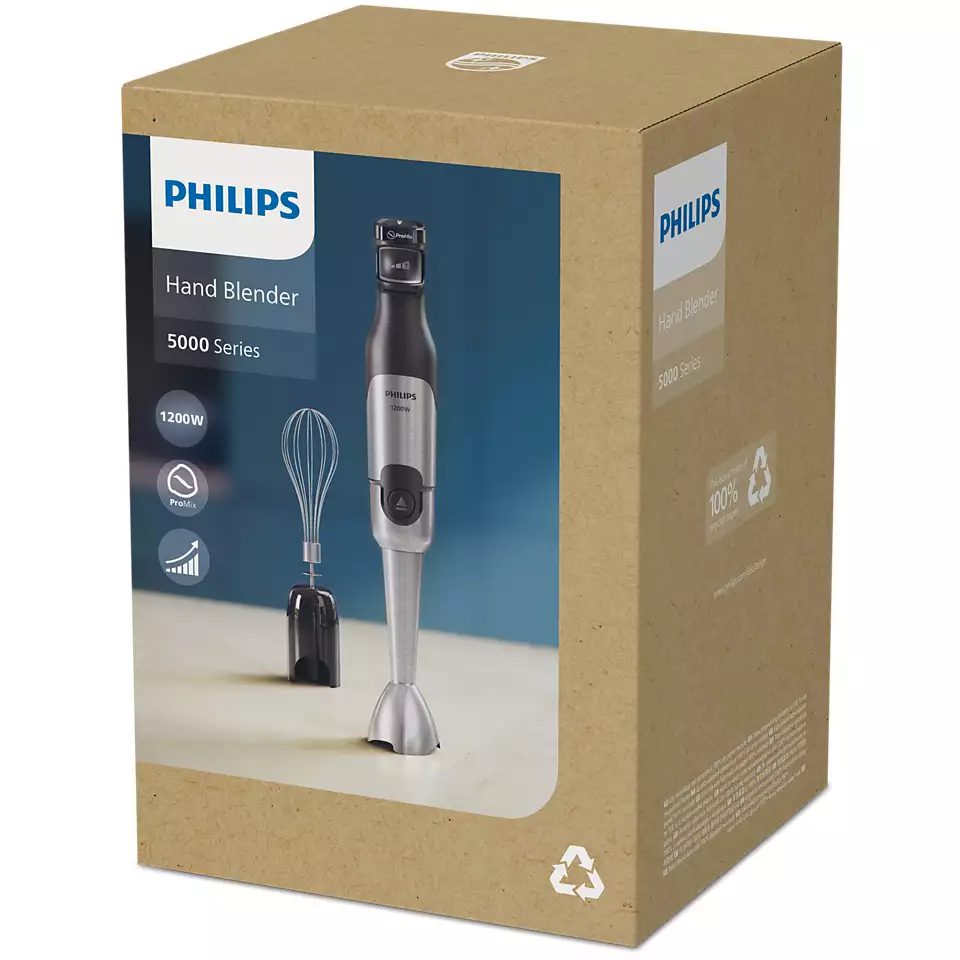 PHILIPS 5000 HR2682/00 1200 W-os rúdmixer habverővel – 5. kép
