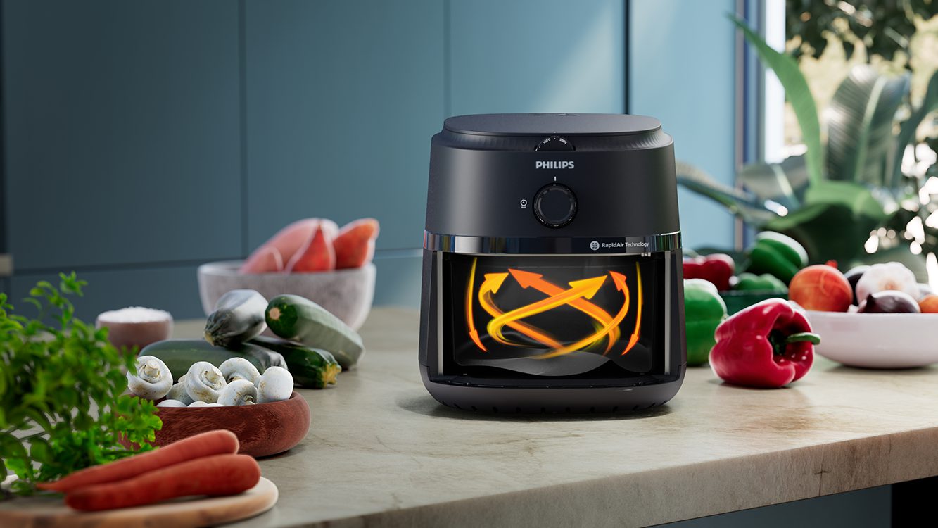 PHILIPS 1000 Series NA120/00 4,2 literes forrólevegős sütő – 6. kép