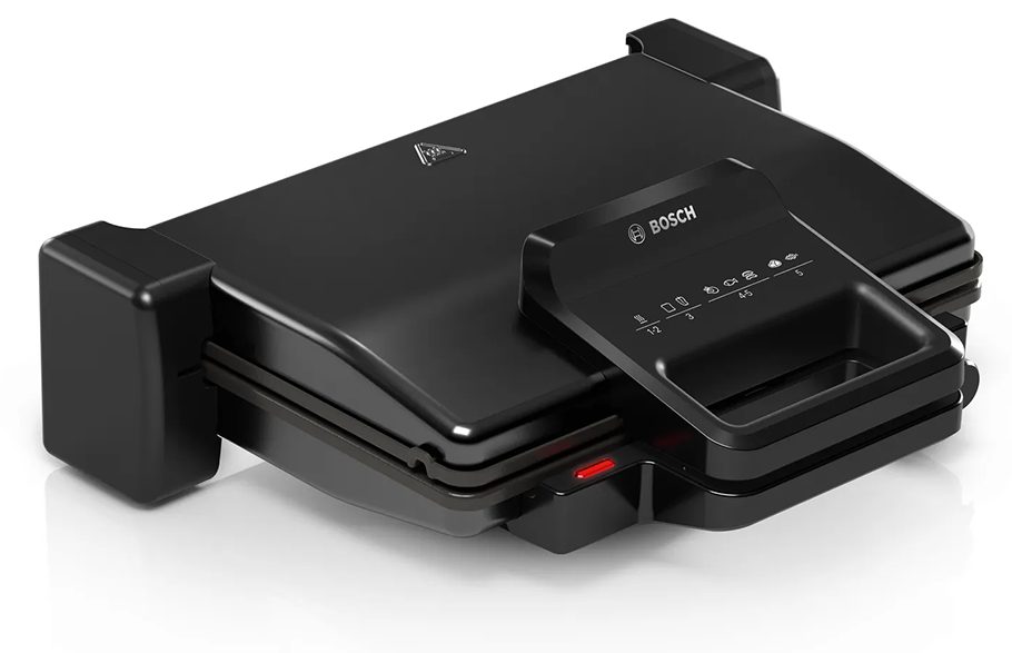 BOSCH TCG3323 3 az 1-ben kontaktgrill kerámiabevonatos lapokkal, 2000 W, fekete – 10. kép