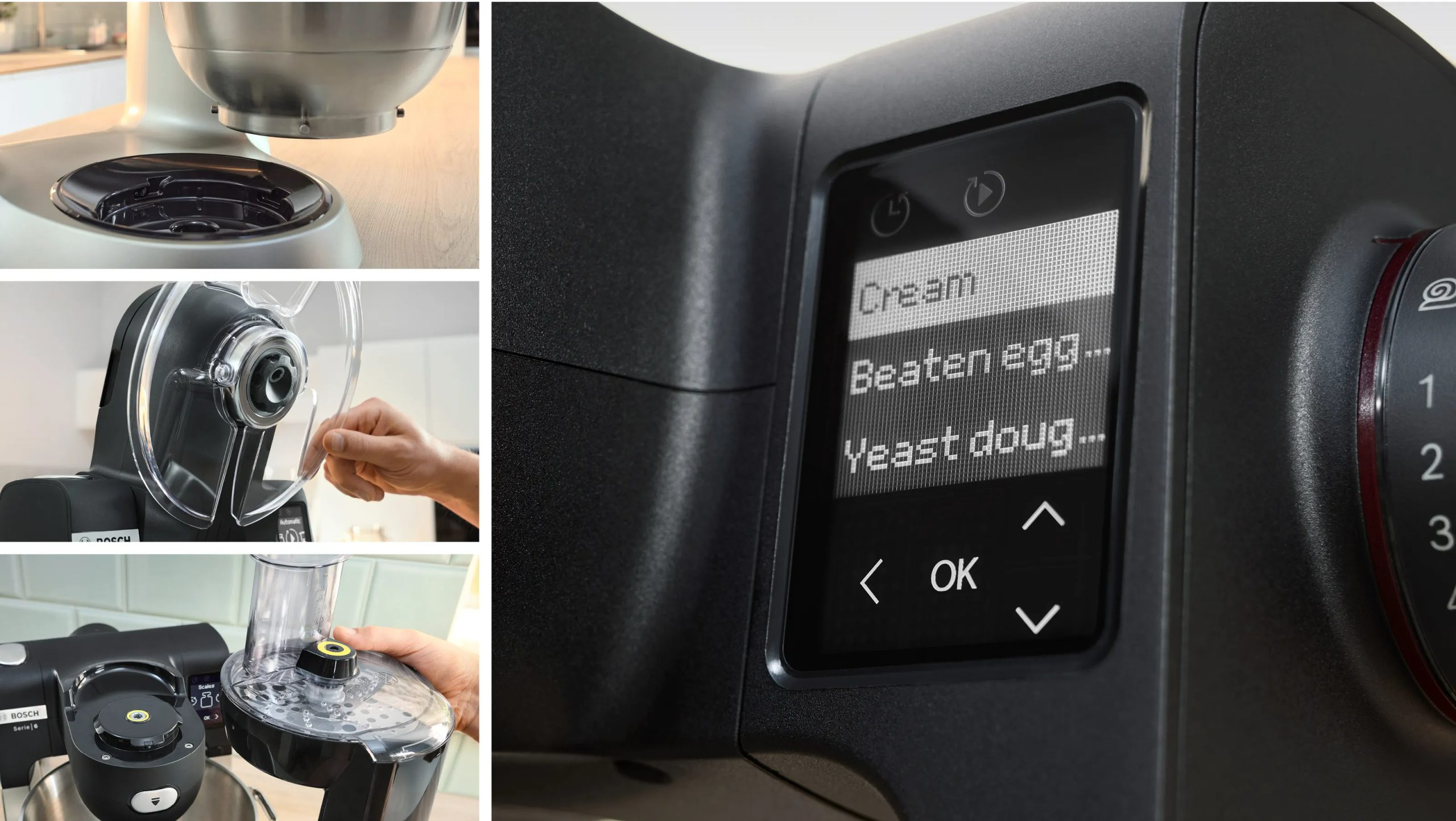 BOSCH MUMS6ZS17 Serie 6 konyhai robotgép beépített mérleggel, 1600 W – 4. kép