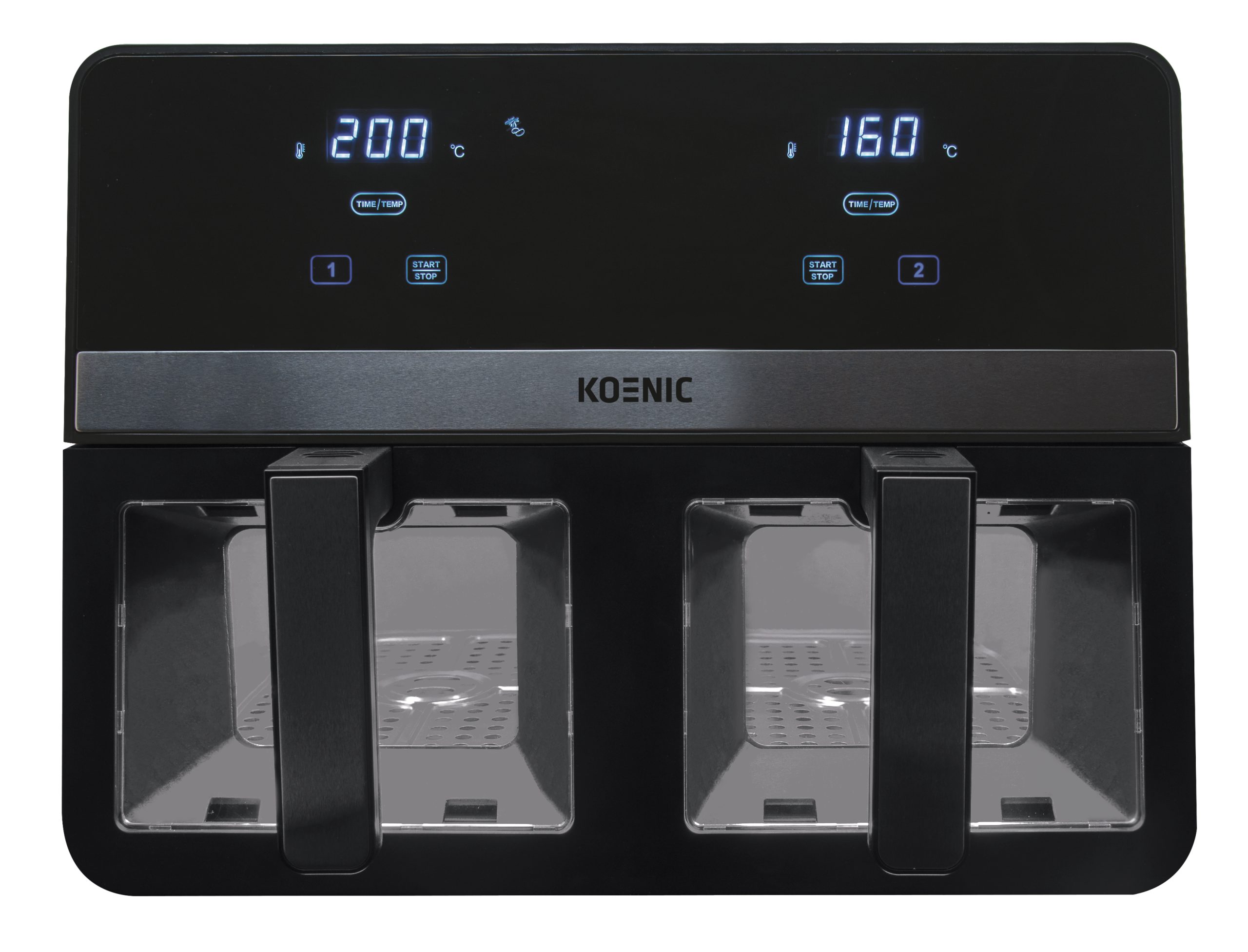 KOENIC KAF 924224 B forrólevegős sütő két önálló zónával, 9 l – 38. kép