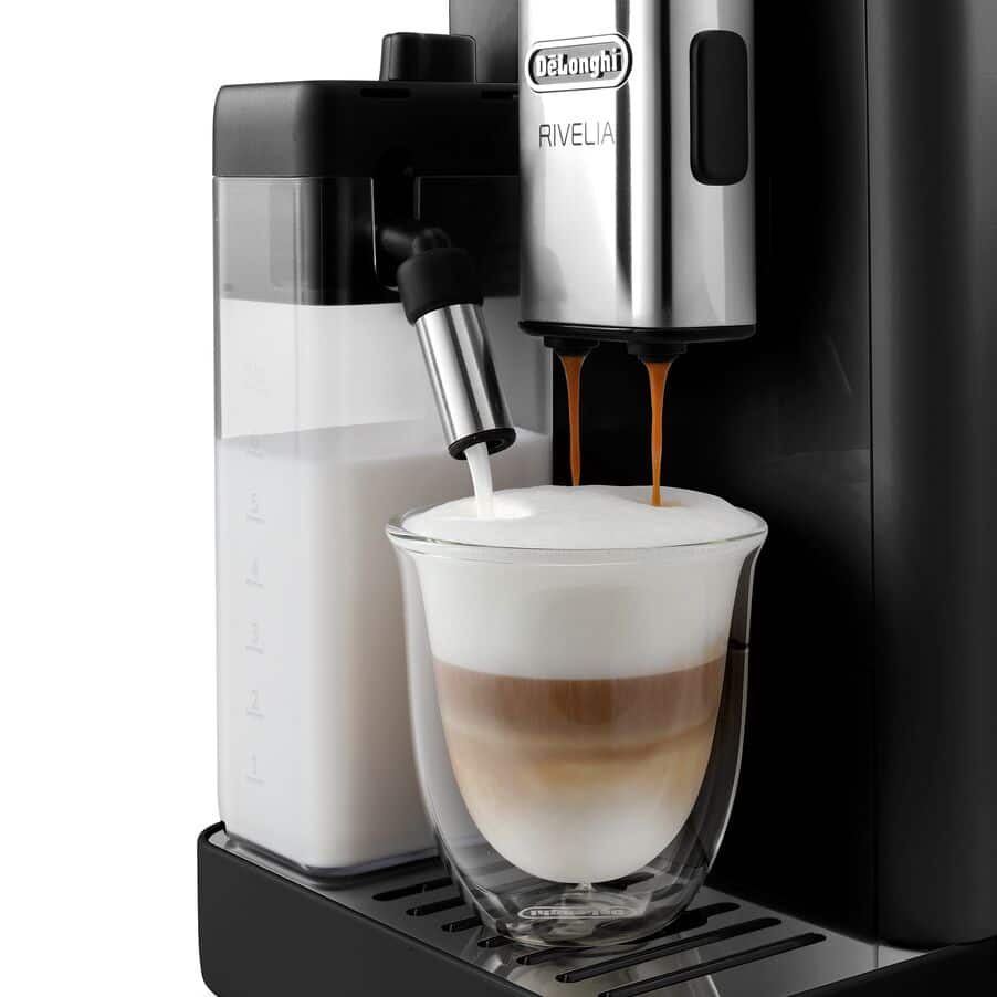 DE-LONGHI Rivelia EXAM440.55.B automata kávéfőző Bean Switch rendszerrel – 5. kép