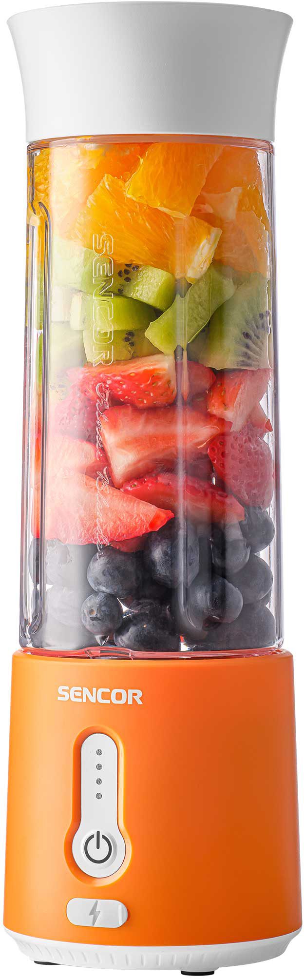 SENCOR SBL 133OR hordozható smoothie mixer, 500 ml, narancssárga – 2. kép