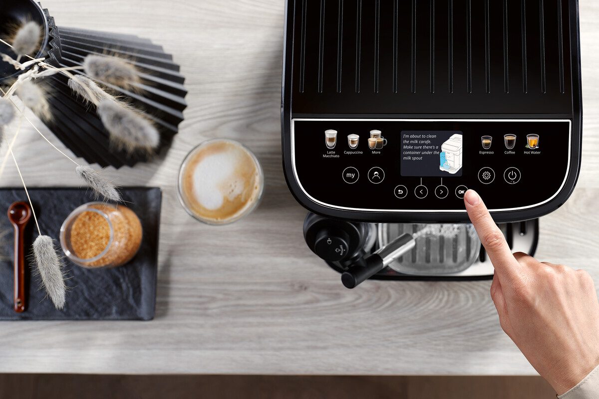 DE-LONGHI Magnifica Evo Next ECAM310.60.B automata kávéfőző LatteCrema tejrendszerrel, fekete – 10. kép