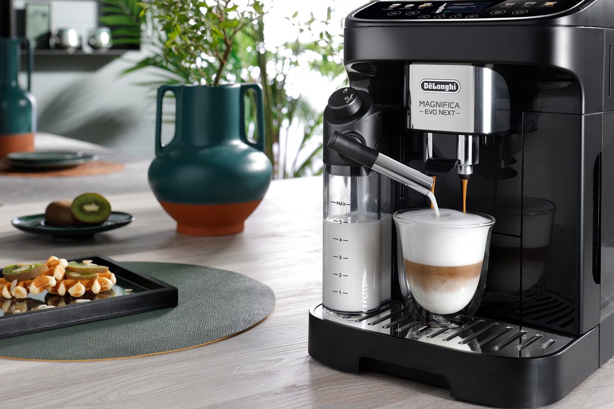 DE-LONGHI Magnifica Evo Next ECAM310.60.B automata kávéfőző LatteCrema tejrendszerrel, fekete – 11. kép
