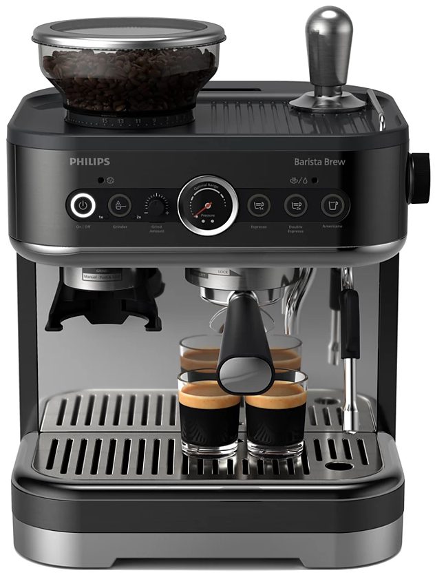 PHILIPS PSA3218/10 félautomata eszpresszó kávéfőző beépített őrlővel – 2. kép