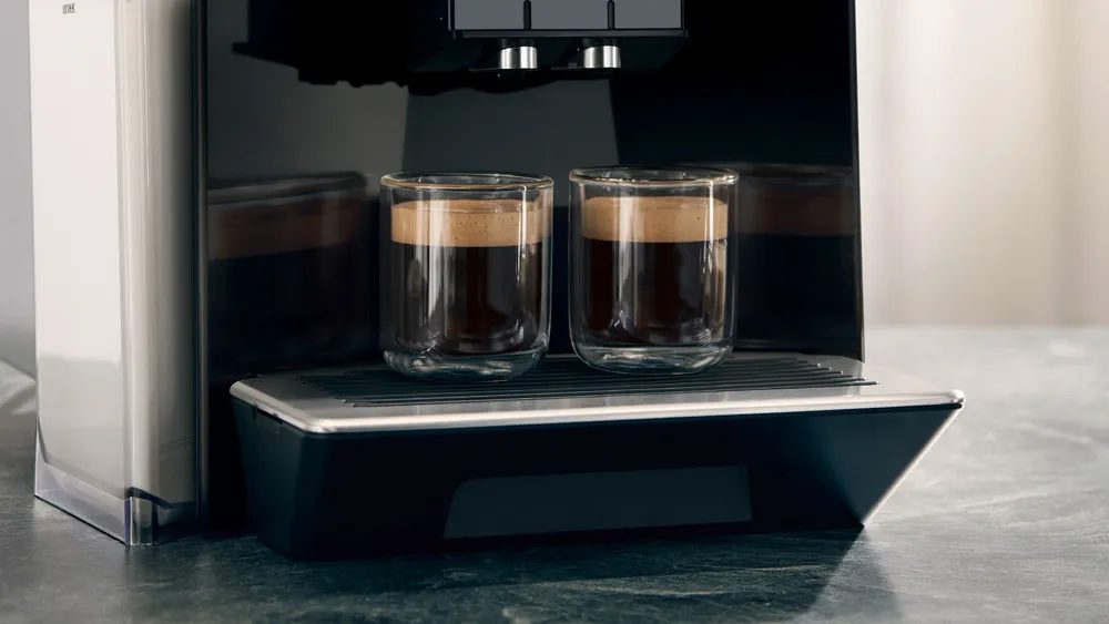 SIEMENS TQ903R09 EQ900 automata kávéfőző 19 bar nyomással, 6,8 hüvelykes TFT-kijelzővel, fekete – 6. kép