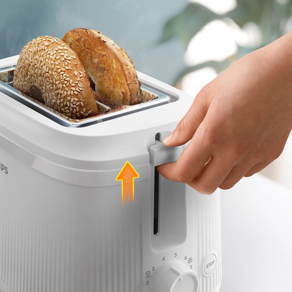 PHILIPS HD2511/00 900 W-os kenyérpirító 2 réssel és 8 pirítási fokozattal – 5. kép