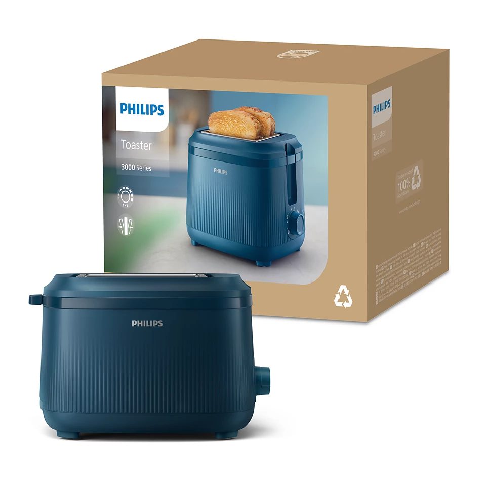 PHILIPS HD2511/70 kék kenyérpirító 2 nyílással, 900 W – 6. kép
