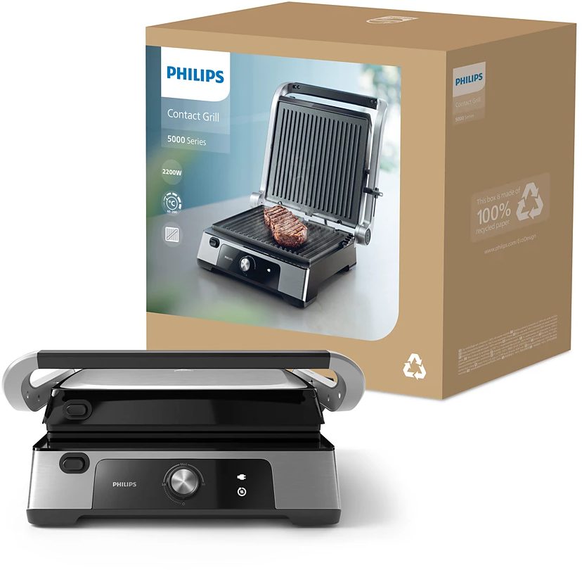 PHILIPS HD6301/90 5000 kontaktgrill 2200 W teljesítménnyel – 3. kép