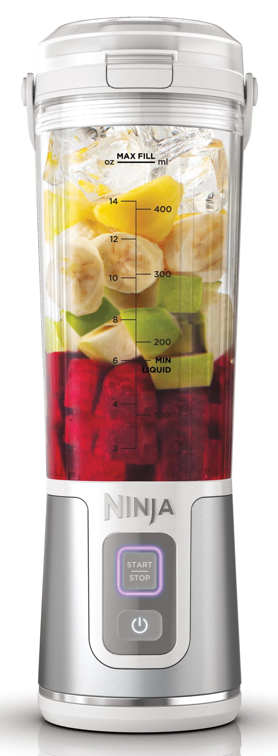 NINJA BC151EUWH Blast vezeték nélküli hordozható turmixgép, fehér – 2. kép