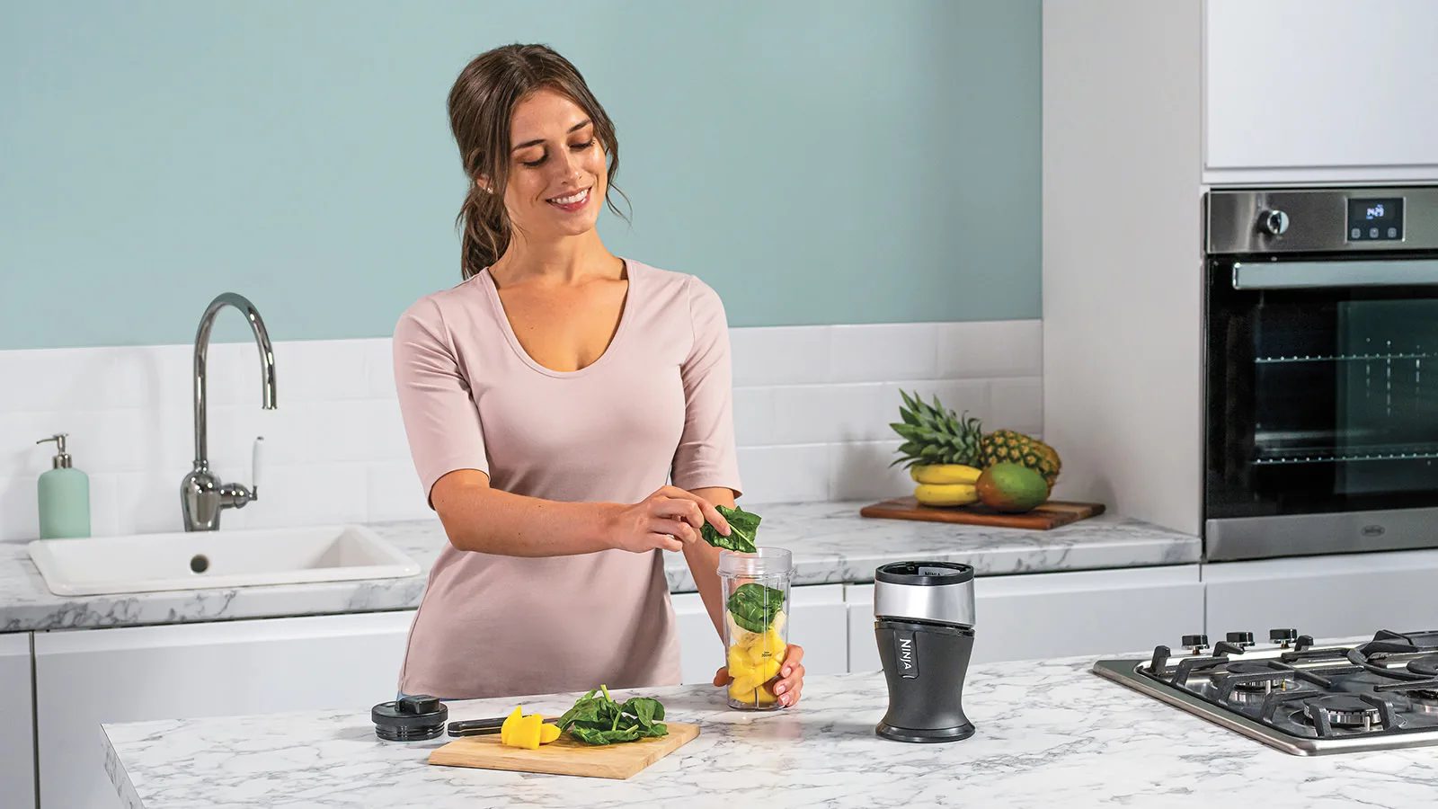 NINJA QB3001EUS smoothie készítő két 470 ml-es pohárral – 3. kép