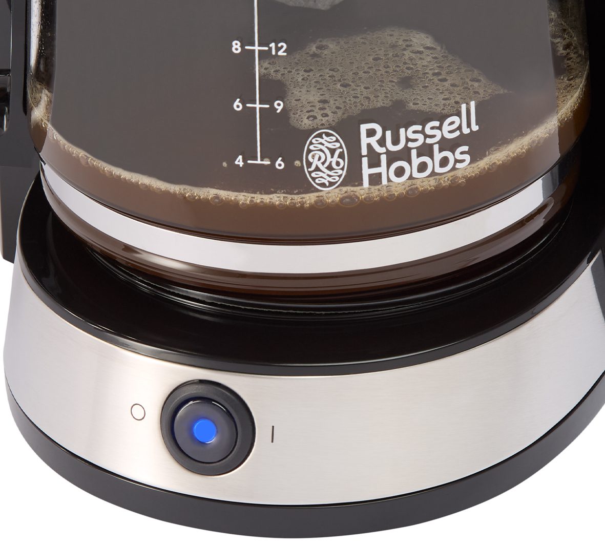 RUSSELL HOBBS 27400-56/RH Heaton inox filteres kávéfőző 1,25 literes üvegkancsóval – 3. kép