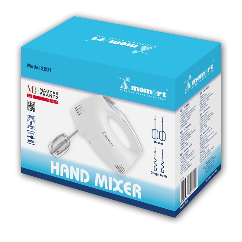 MOMERT 2201 kézi mixer 300 W teljesítménnyel – 2. kép