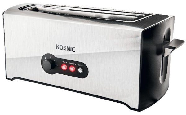 KOENIC KTO 4331 M hosszú nyílású, 4 szeletes kenyérpirító
