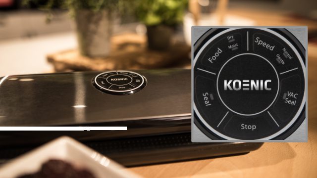 KOENIC KVS 3411 M vákuumcsomagoló vágási funkcióval – 5. kép