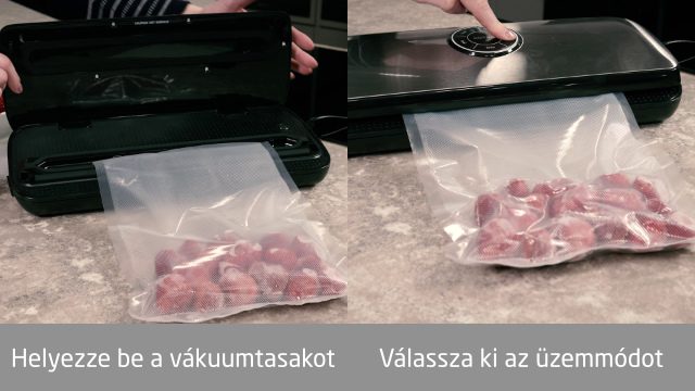 KOENIC KVS 3411 M vákuumcsomagoló vágási funkcióval – 6. kép
