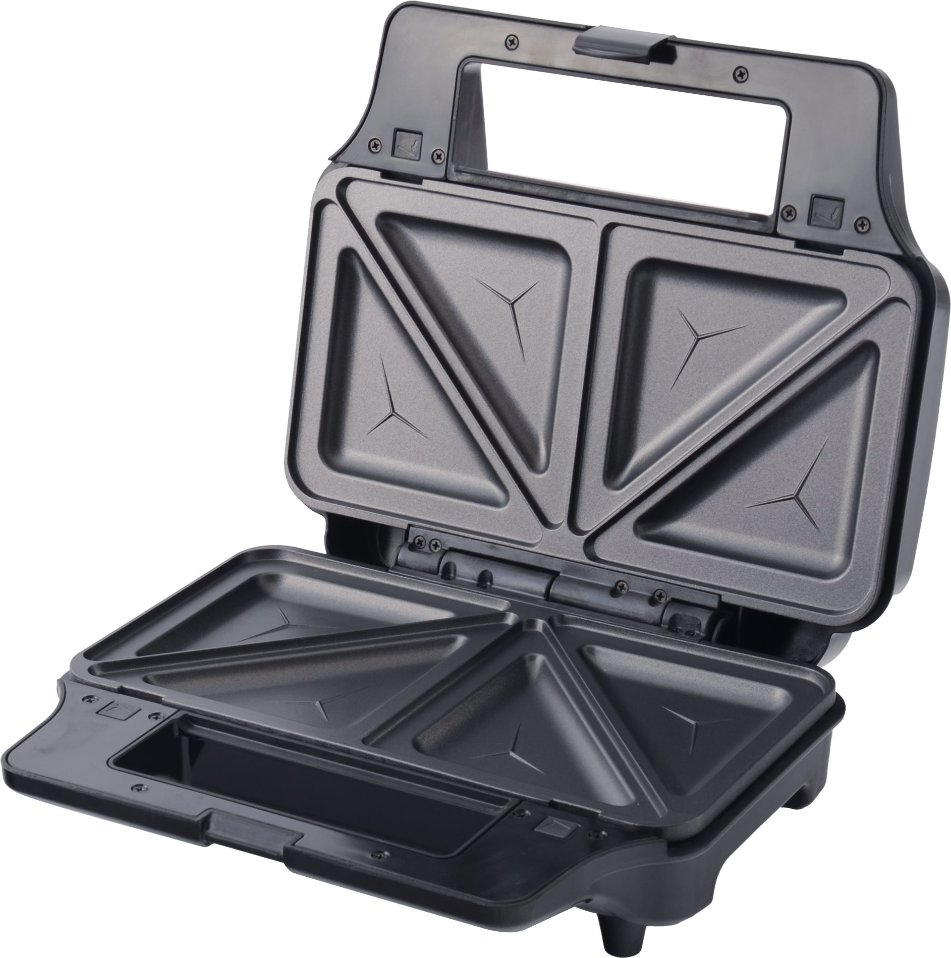 TESLA MG201BX grillsütő cserélhető szendvics-, gofri- és grilllapokkal, 900 W – 2. kép