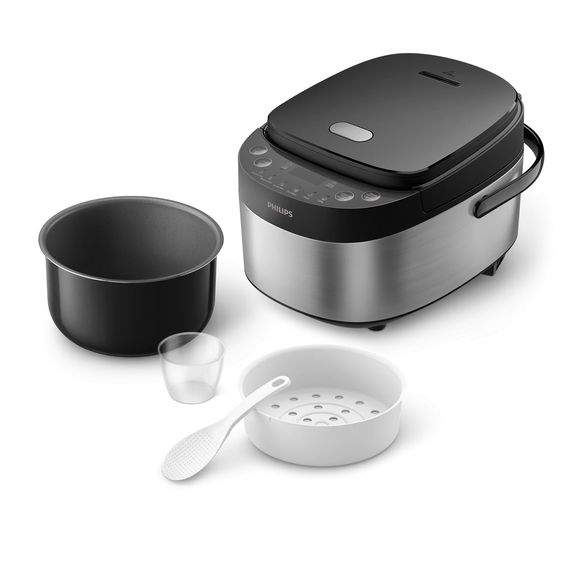 PHILIPS HD3093/80 kompakt rizsfőző 8 programmal – 3. kép