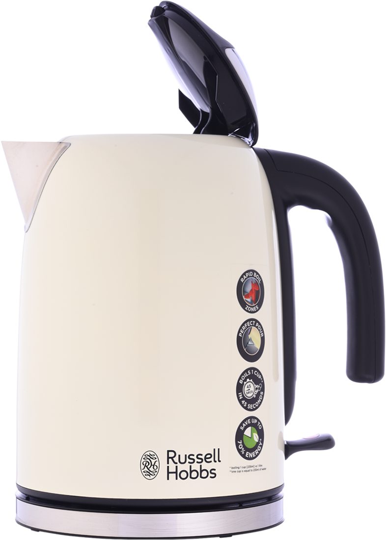 RUSSELL HOBBS 20415-70/RH Colours Plus+ krém, 1,7 literes vízforraló – 3. kép