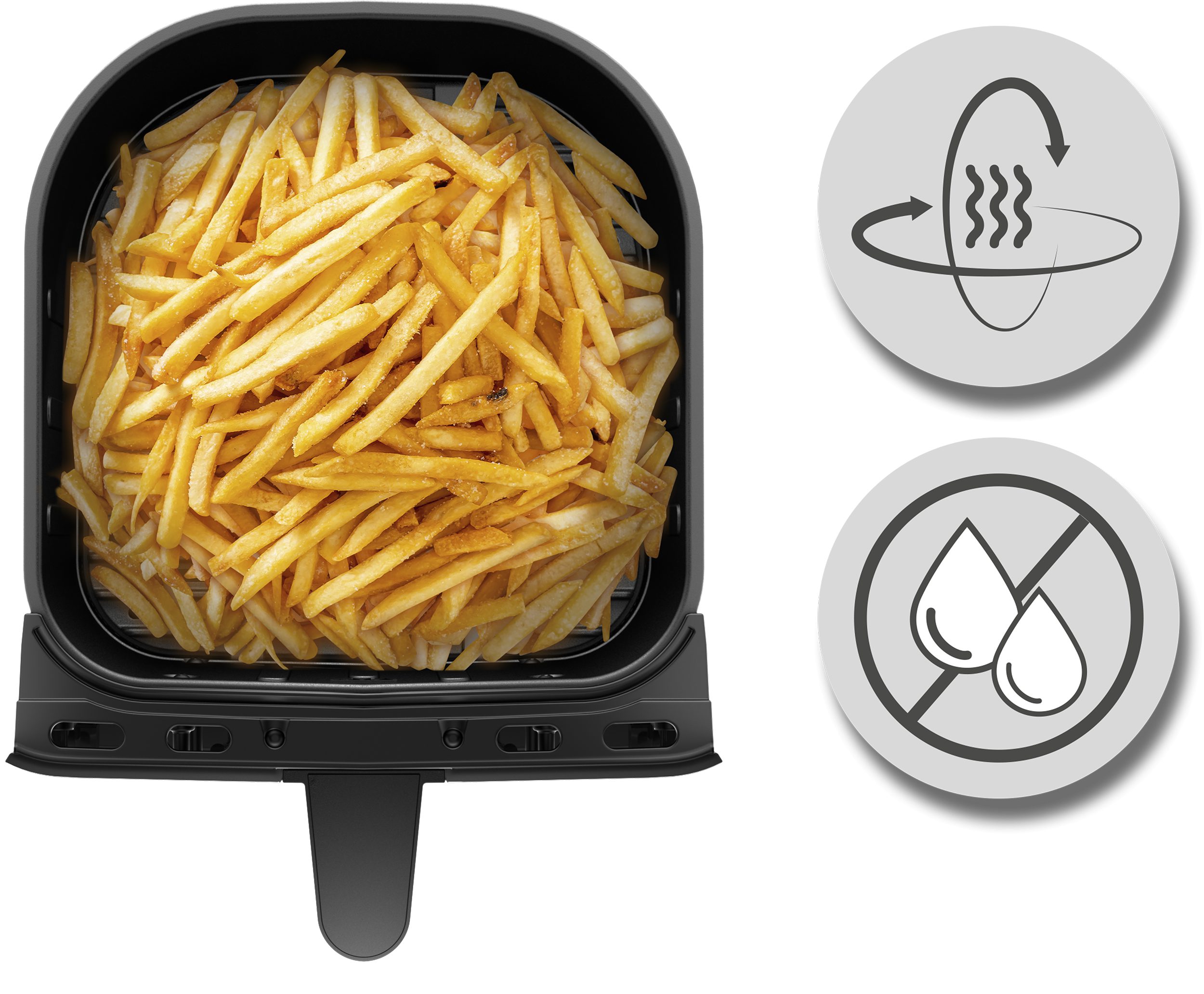 WMF Multi Taste 4 literes forrólevegős sütő grillező- és szárítófunkcióval – 5. kép