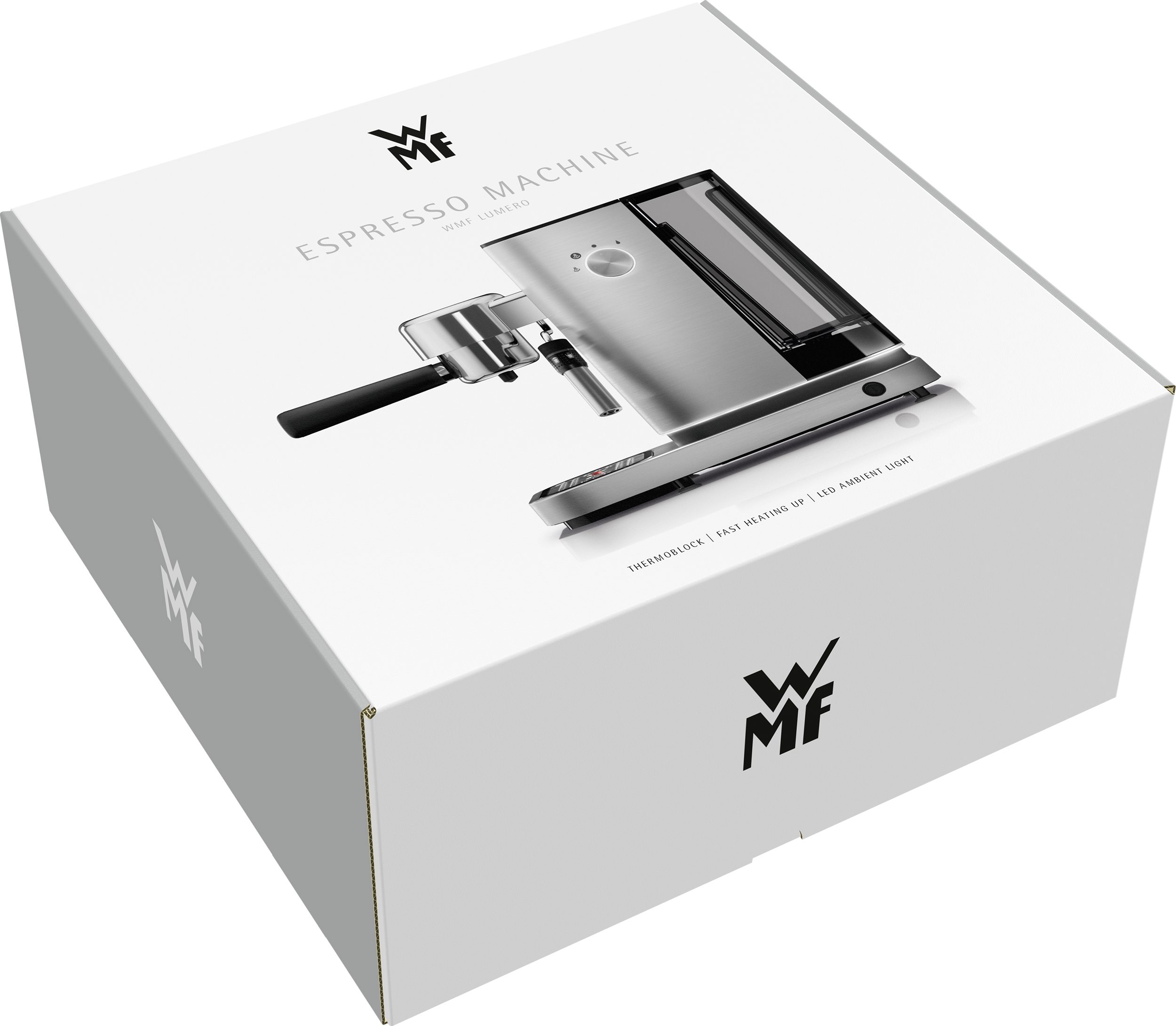 WMF Lumero 1400 W-os karos eszpresszógép tejhabosítóval – 7. kép