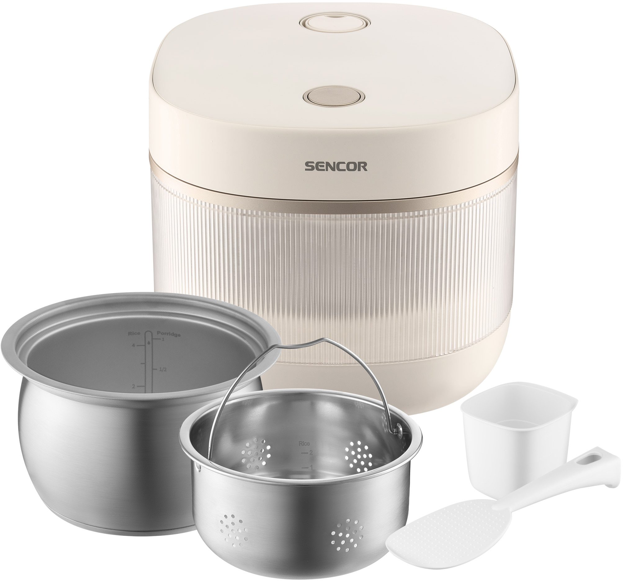 SENCOR SRM 2000WH Low Carb rizsfőző 2 literes kapacitással – 3. kép