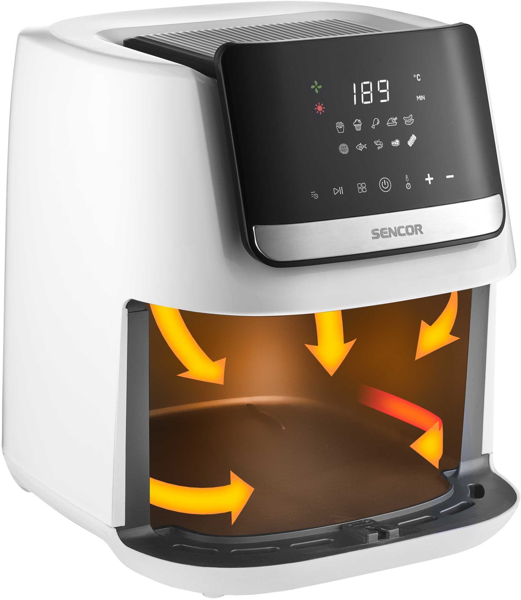 SENCOR SFR 6551WH 6,5 literes forrólevegős fritőz – 5. kép
