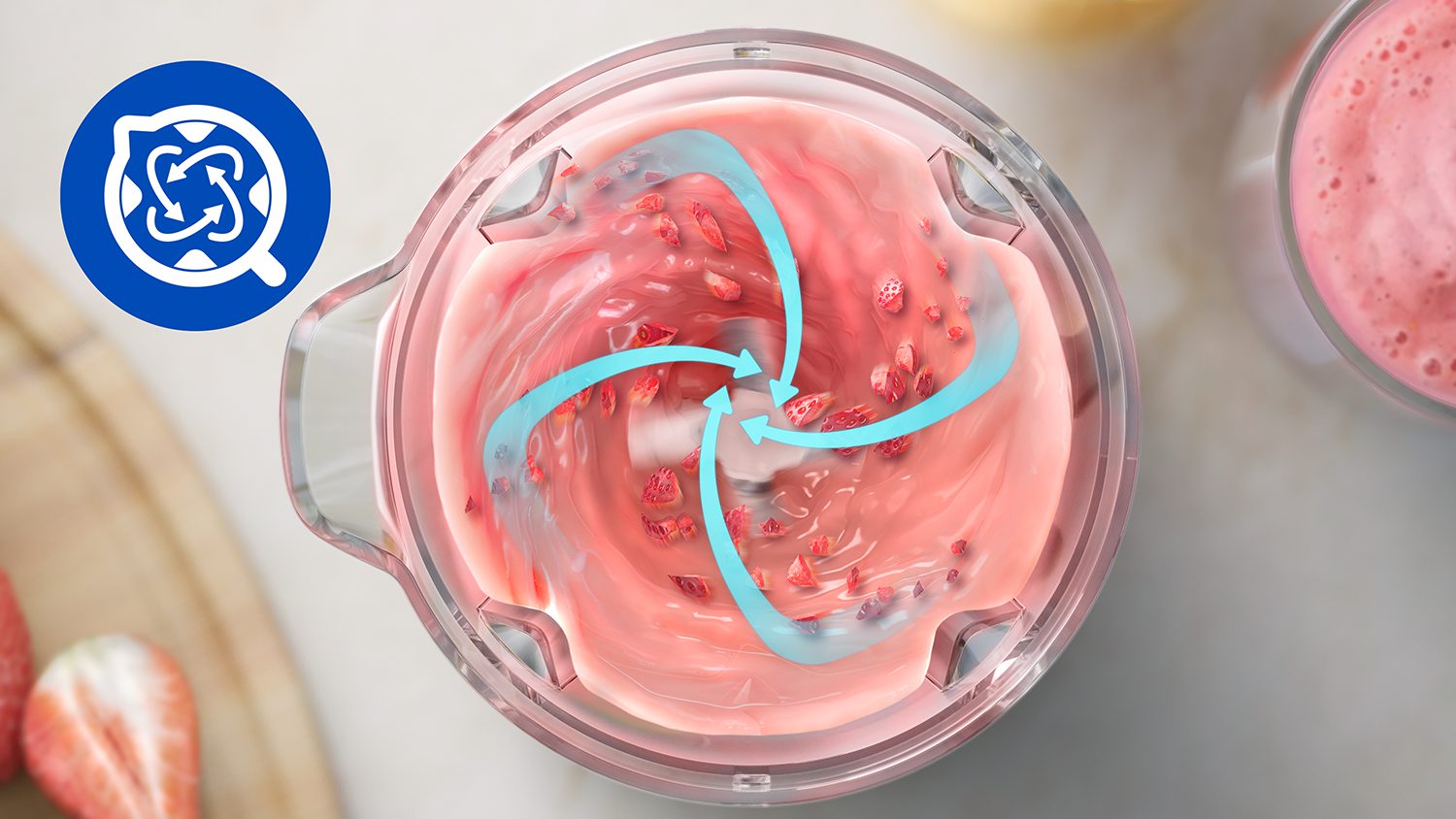 PHILIPS HR2510/90 kompakt turmixgép 0,6 literes kehellyel – 3. kép
