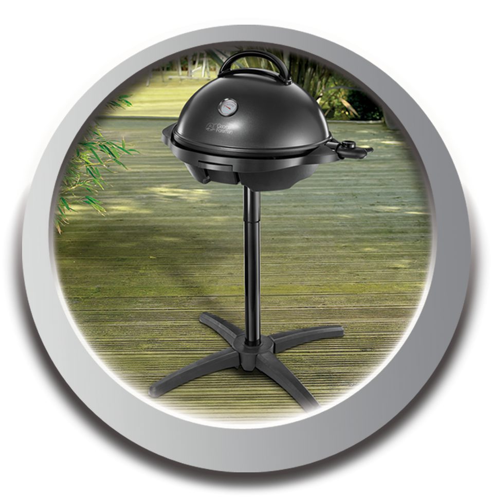 GEORGE FOREMAN 22460-56 kültéri és beltéri álló grill levehető sütőlappal – 8. kép