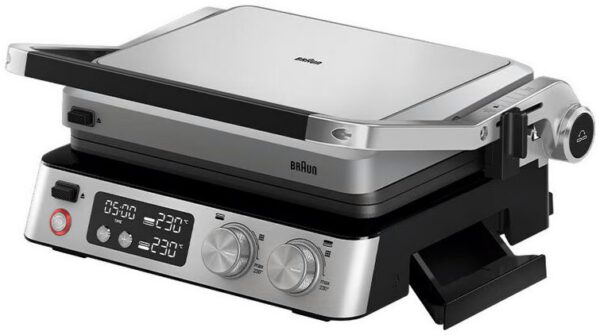 BRAUN CG7044 kontaktgrill külön szabályozható sütőlapokkal