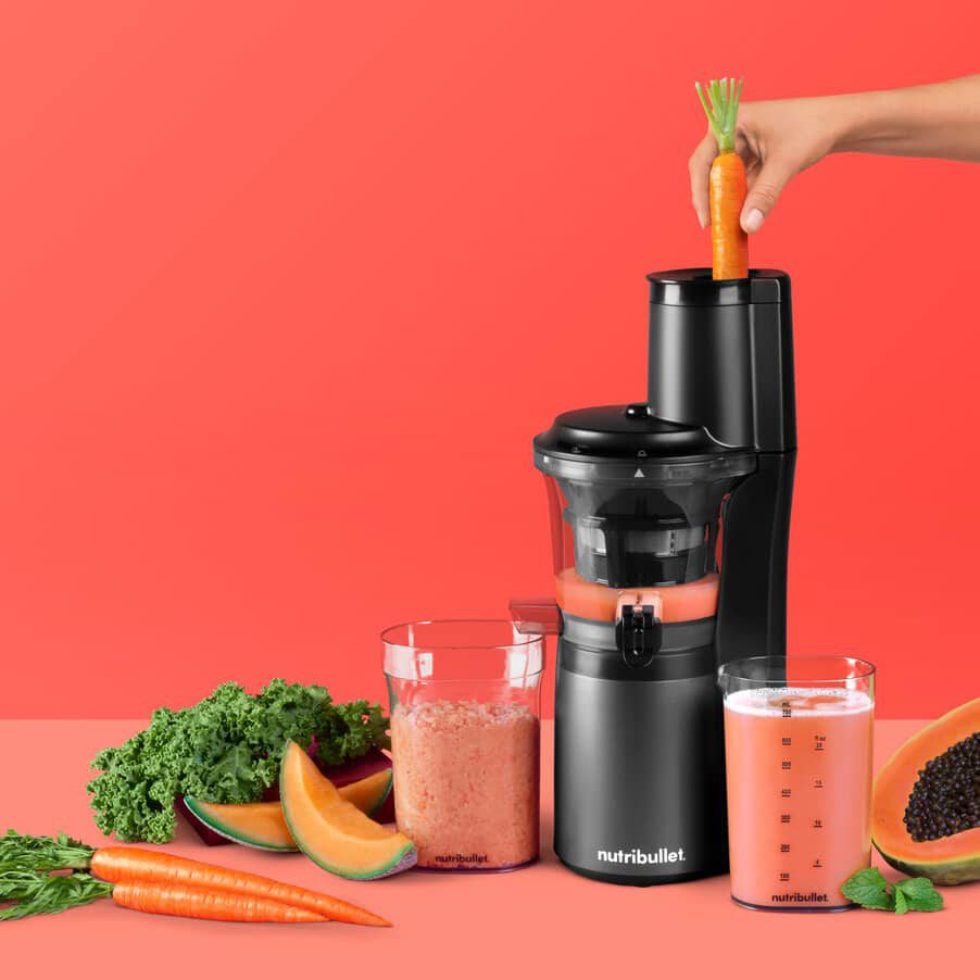 NUTRIBULLET NBJ500 lassú prés 700 ml-es gyümölcslékancsóval – 6. kép