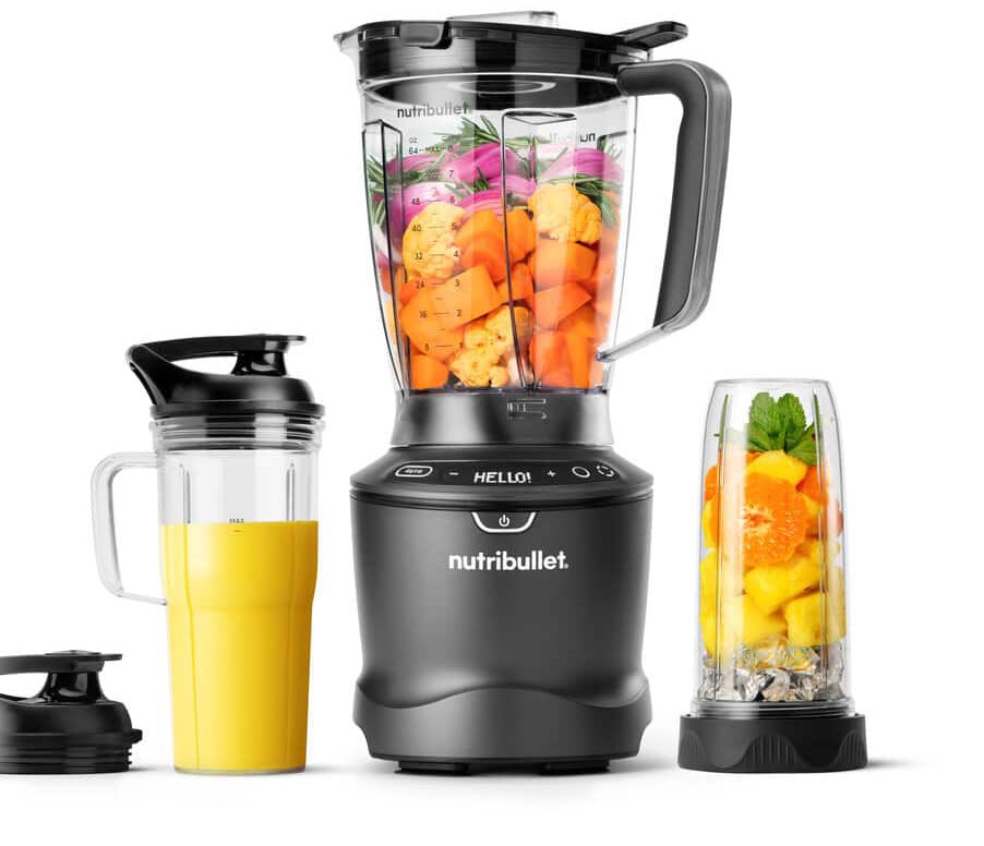 NUTRIBULLET NBF550DG 1500 W-os turmixgép többféle keverőedénnyel – 10. kép