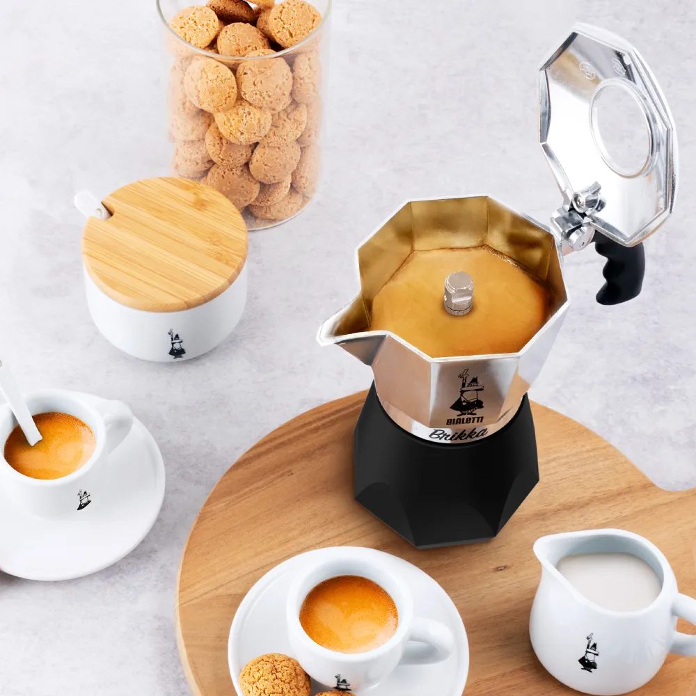 BIALETTI Brikka 4 adagos kotyogós kávéfőző nyomásnövelő szeleppel – 4. kép