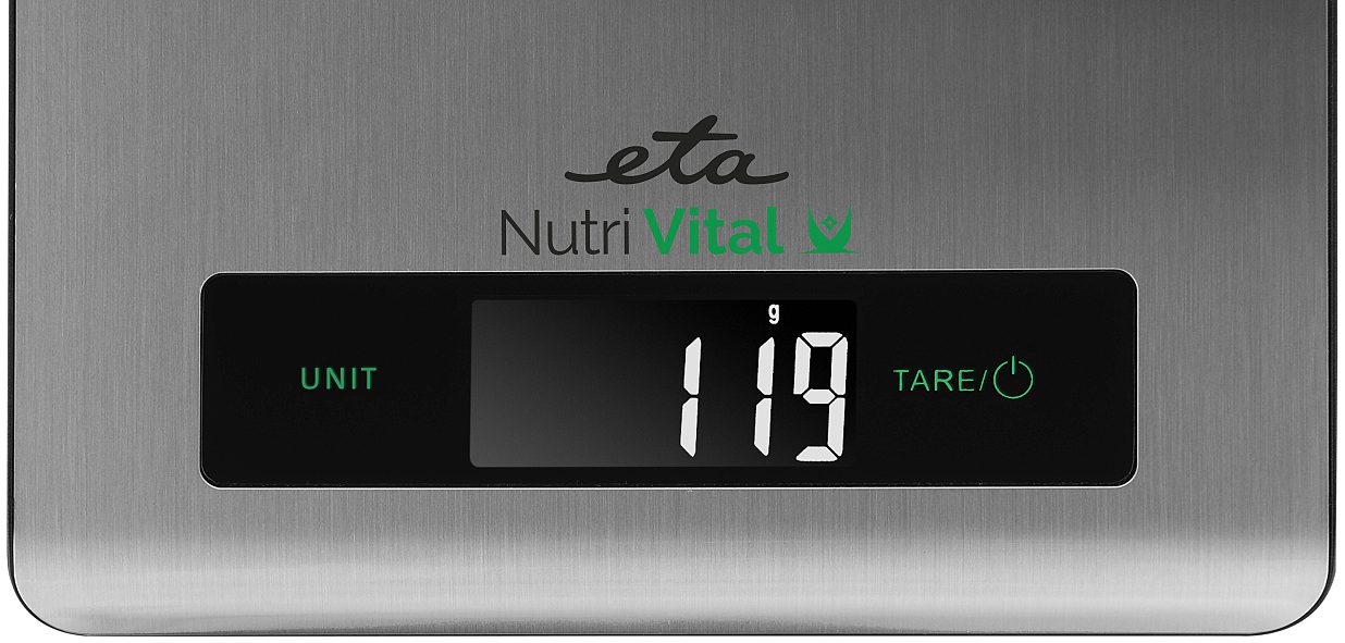 ETA Nutri Vital 0790 okos konyhai mérleg tápértékelemző alkalmazással – 3. kép