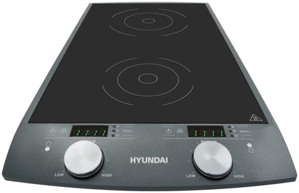 HYUNDAI IND 233 kétzónás indukciós főzőlap mechanikus vezérléssel