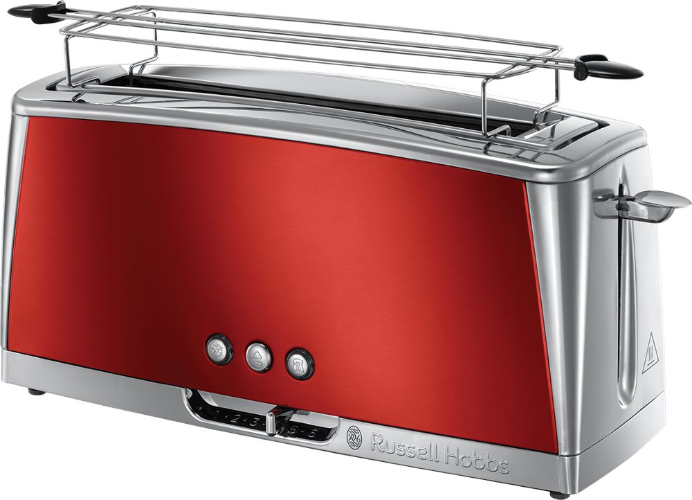 RUSSELL HOBBS 23250-56 Luna hosszúszeletes piros kenyérpirító – 2. kép