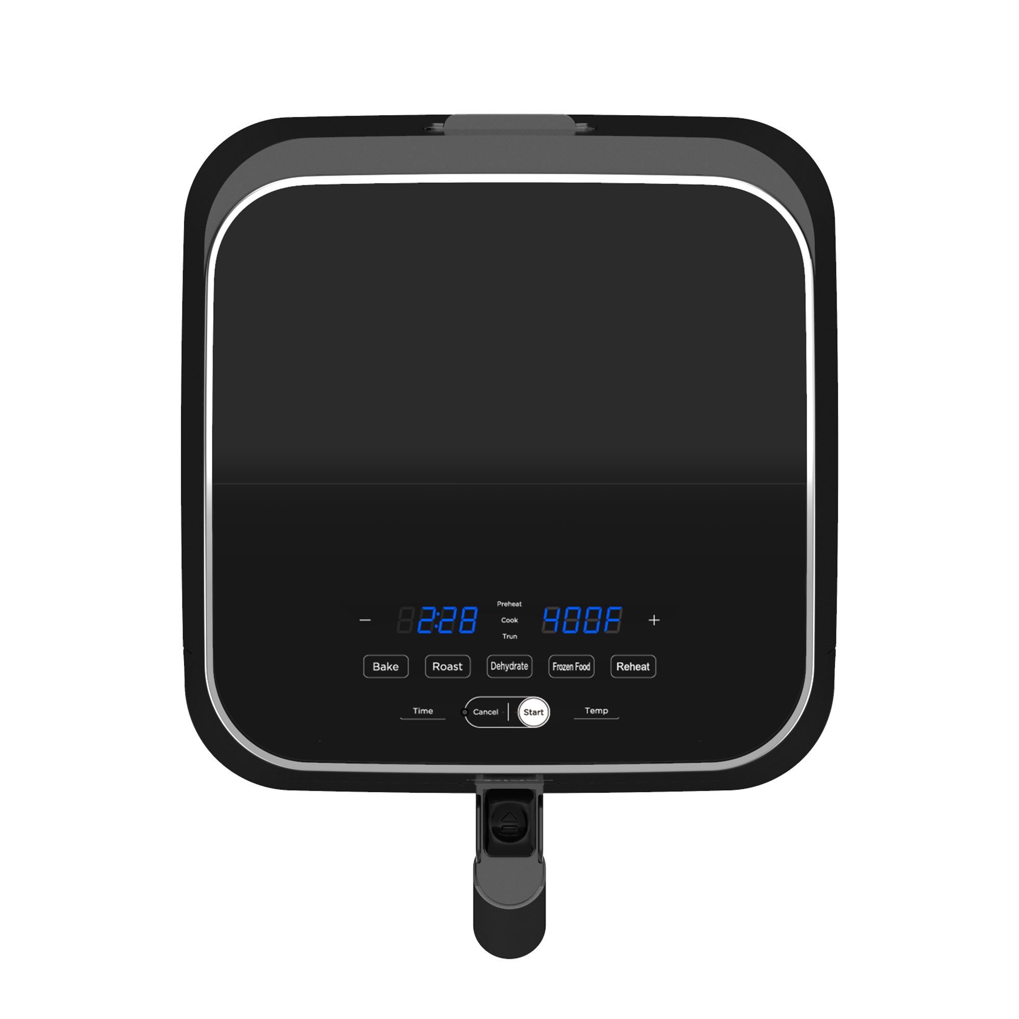 MIDEA MAD55005APKH digitális forrólevegős sütő, 4,6 literes kosárral – 2. kép