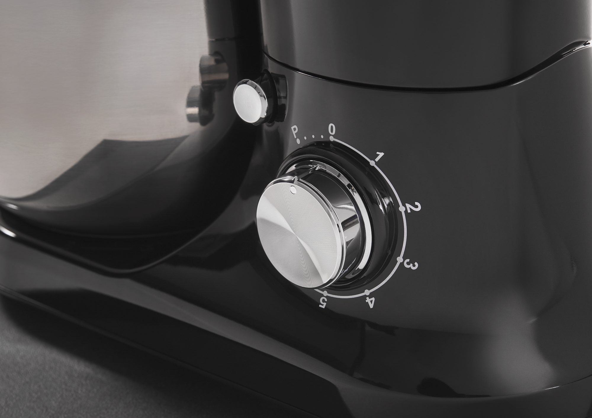 OK. OKM 148625 fekete konyhai robotgép 4,8 literes tállal – 9. kép