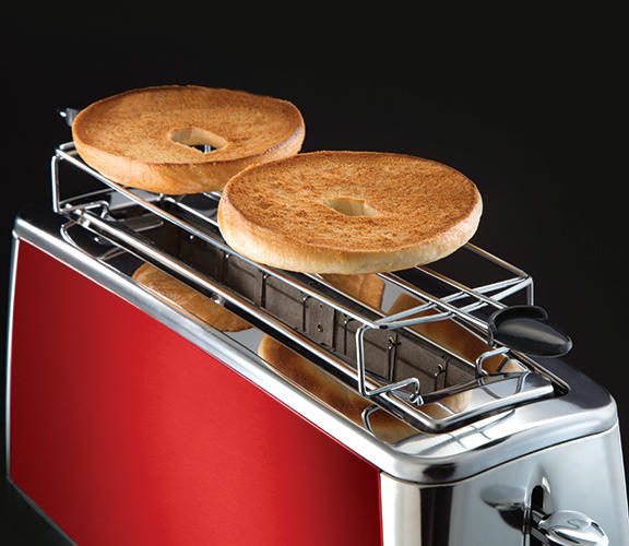 RUSSELL HOBBS 23250-56 Luna hosszúszeletes piros kenyérpirító – 5. kép