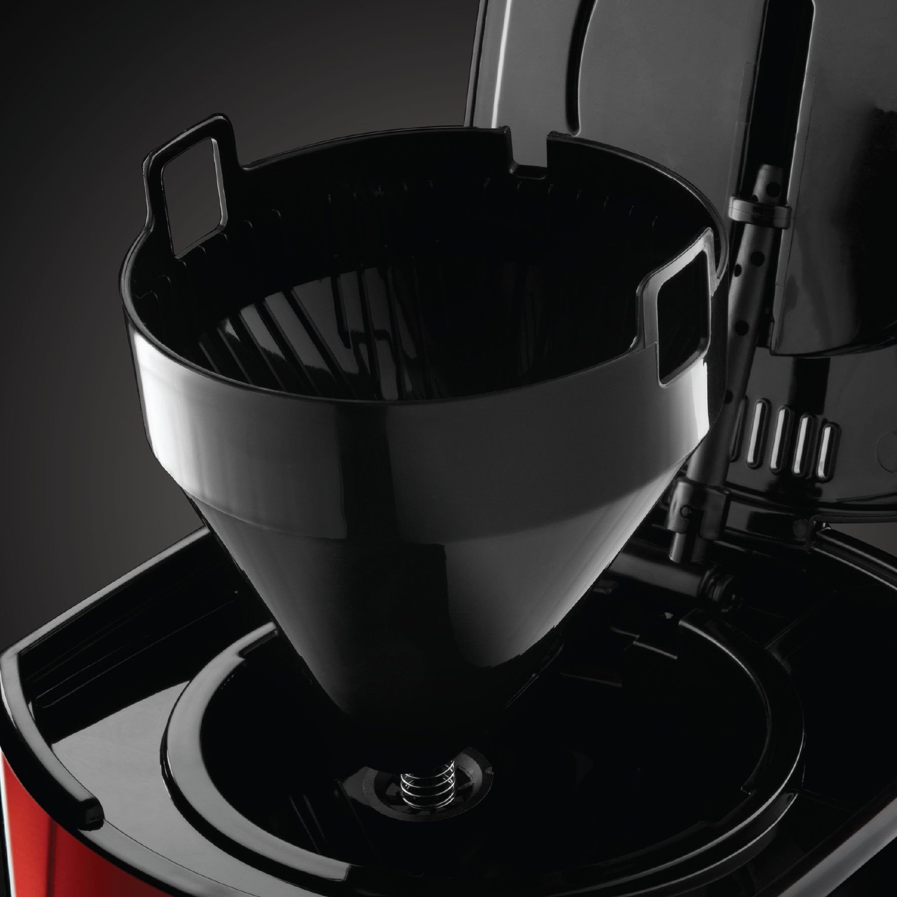 RUSSELL HOBBS 23240-56 Luna filteres kávéfőző, piros-inox – 4. kép
