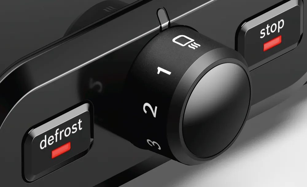 BOSCH TAT4P420 DesignLine kétrekeszes kenyérpirító, 970 W, fémházas – 2. kép