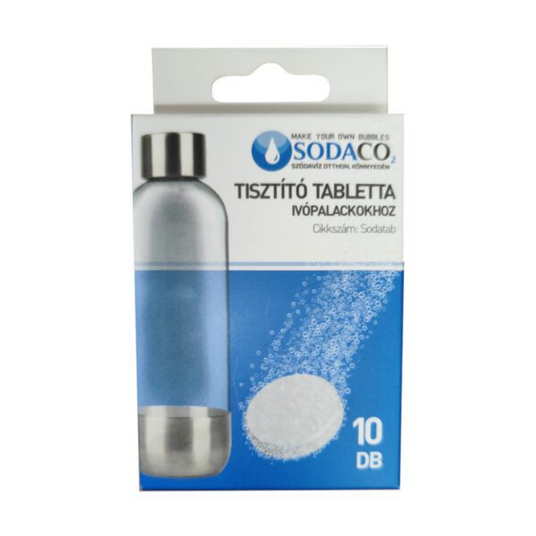 SODACO flakontisztító tabletta, 10 db